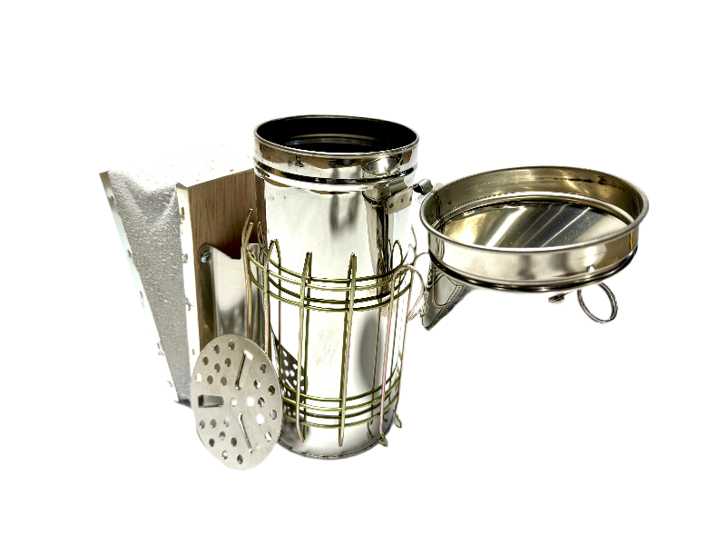 stainless steel bee smoker
