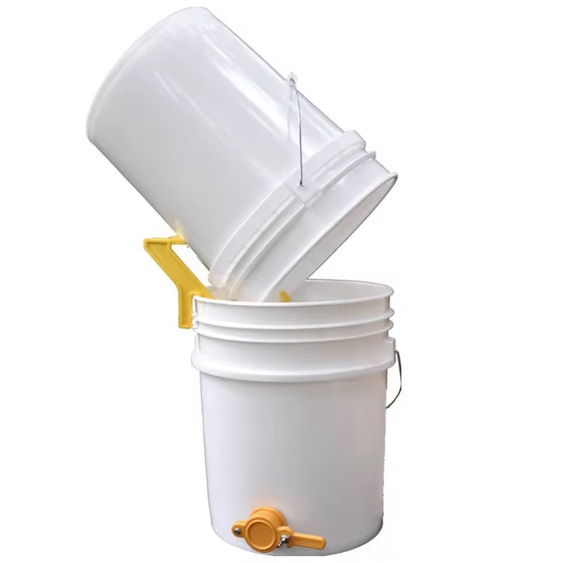 plastic honey bucket holder