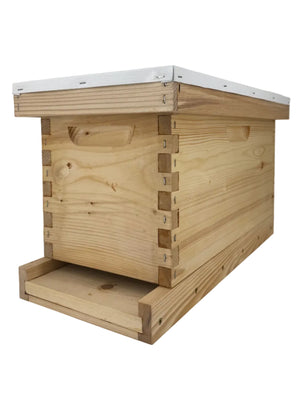 Wax Dipped Assembled 5 Frame Nuc Hive