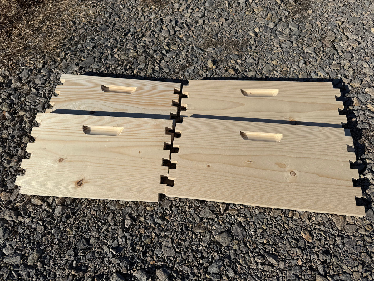 8 Frame 9 5/8” Deep Hive Bodies