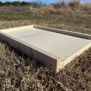Wax Dipped 8 Frame Reversible Bottom Board