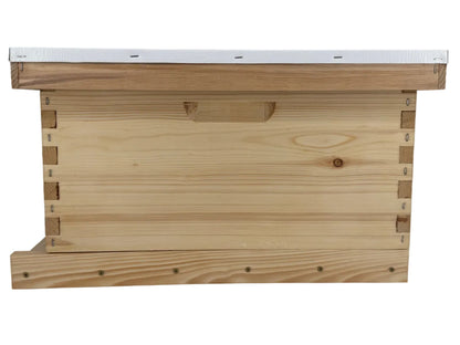 BIG BEE BUZZ PRE ORDER Wax Dipped Assembled 5 Frame Nuc Hive