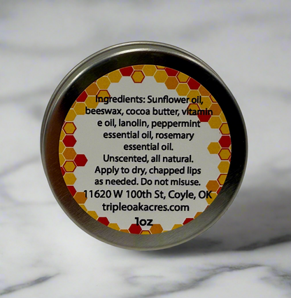 1oz Lip Balm Tins