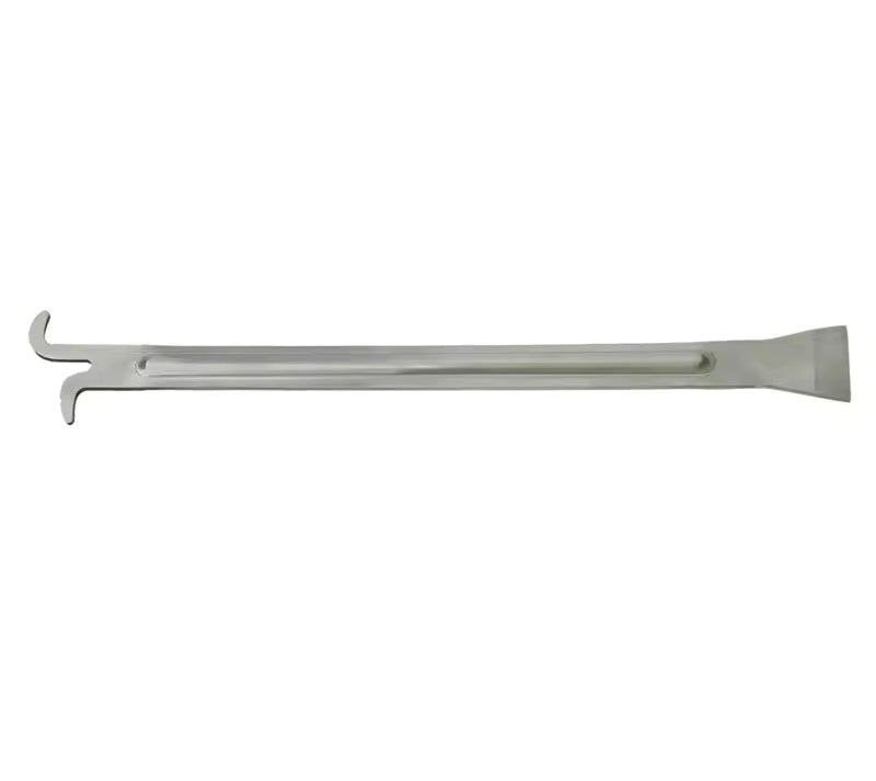 long Italian style stainless steel hive tool