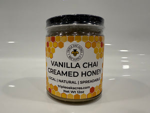 Vanilla Chai Creamed Honey