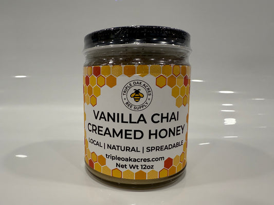 Vanilla Chai Creamed Honey