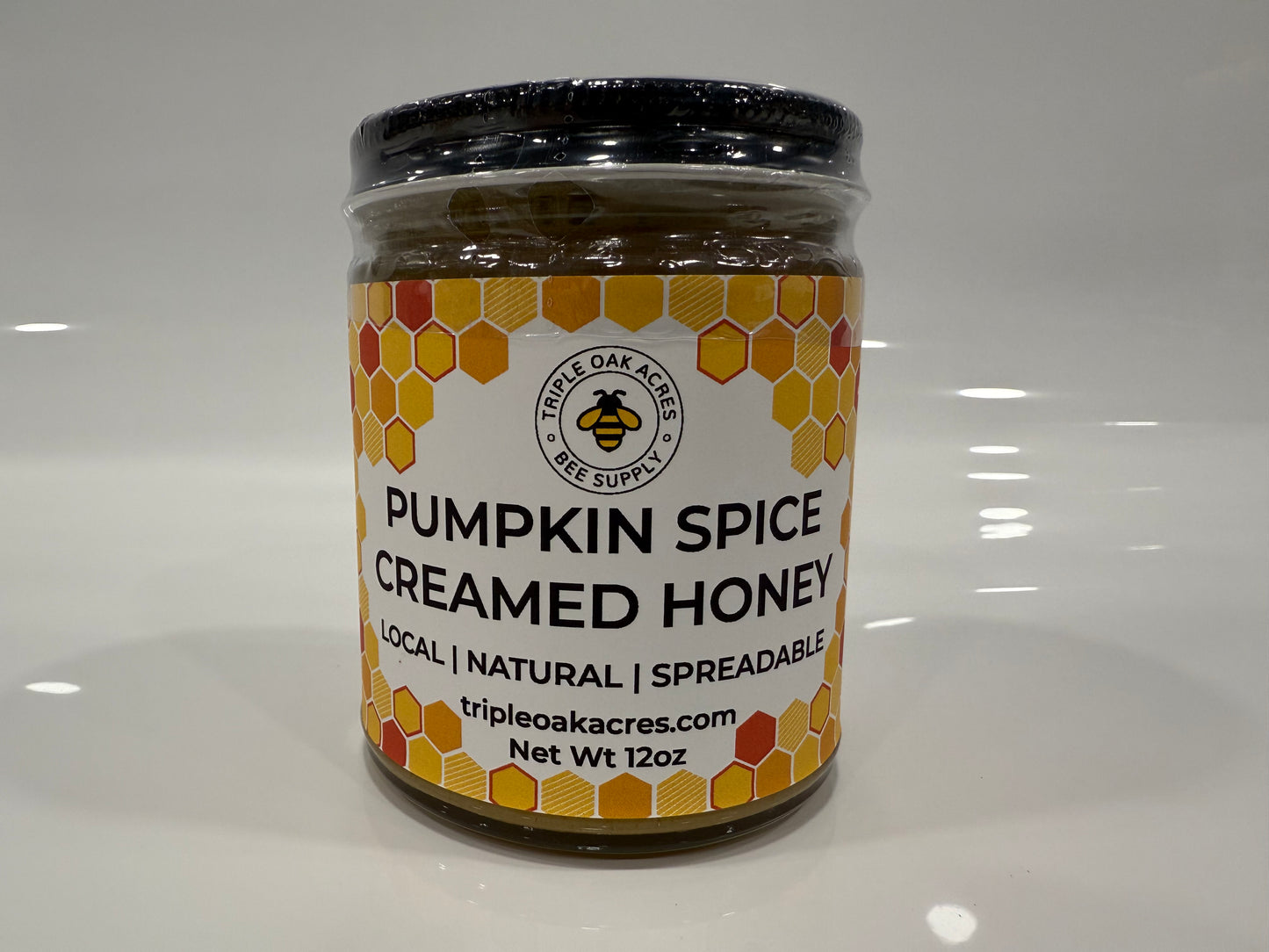 Pumpkin Spice Creamed Honey