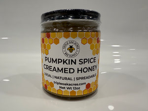 Pumpkin Spice Creamed Honey