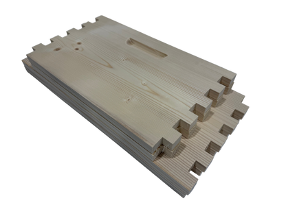 Unassembled 10 Frame Commercial Deeps