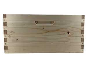 Wax Dipped Assembled 8 Frame Commercial 9 5/8” Deep Hive Body