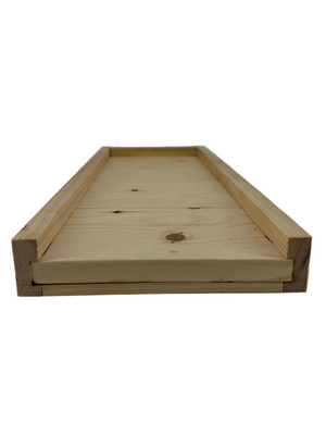 Wax Dipped 5 Frame Nuc Reversible Bottom Board