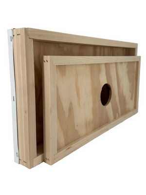 Telescoping Lid with Inner Cover, 5 Frame