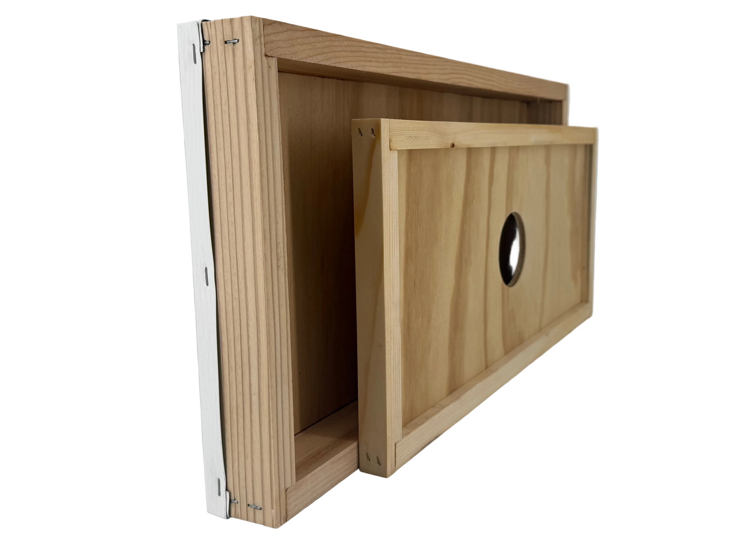 BIG BEE BUZZ PRE ORDER Wax Dipped Telescoping Lid with Inner Cover, 5 Frame