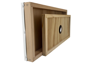 Wax Dipped Telescoping Lid with Inner Cover, 5 Frame