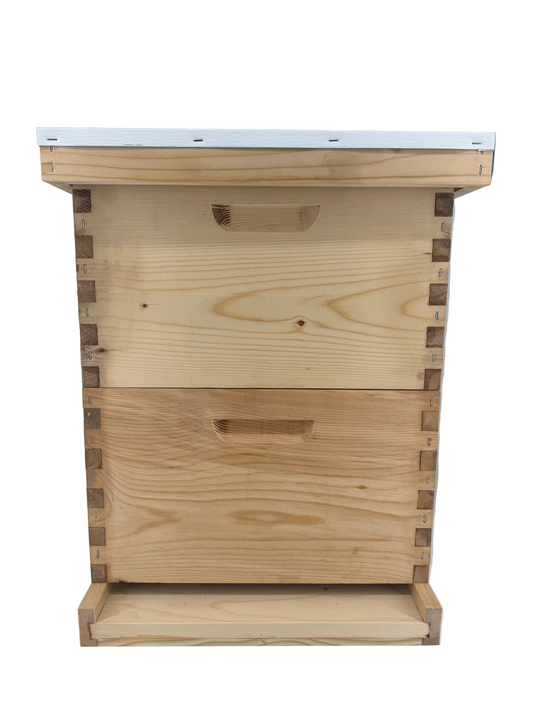 Wax Dipped Double Deep 10 Frame Complete Hive