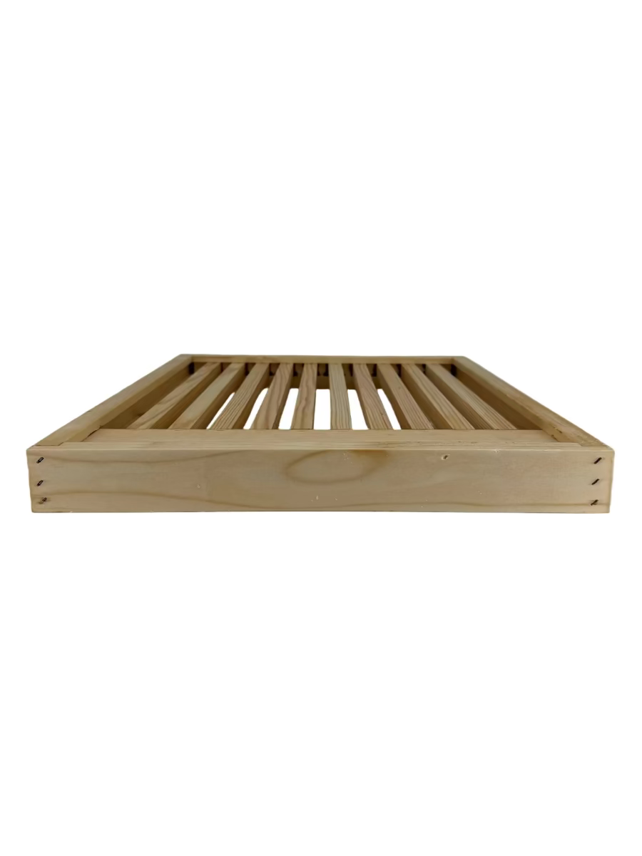 10 frame wax dipped slatted rack