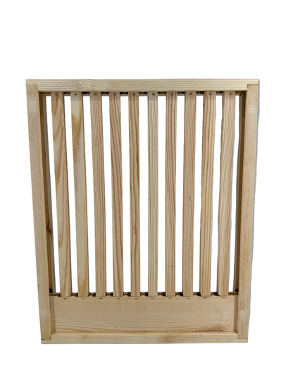 10 frame wax dipped slatted rack
