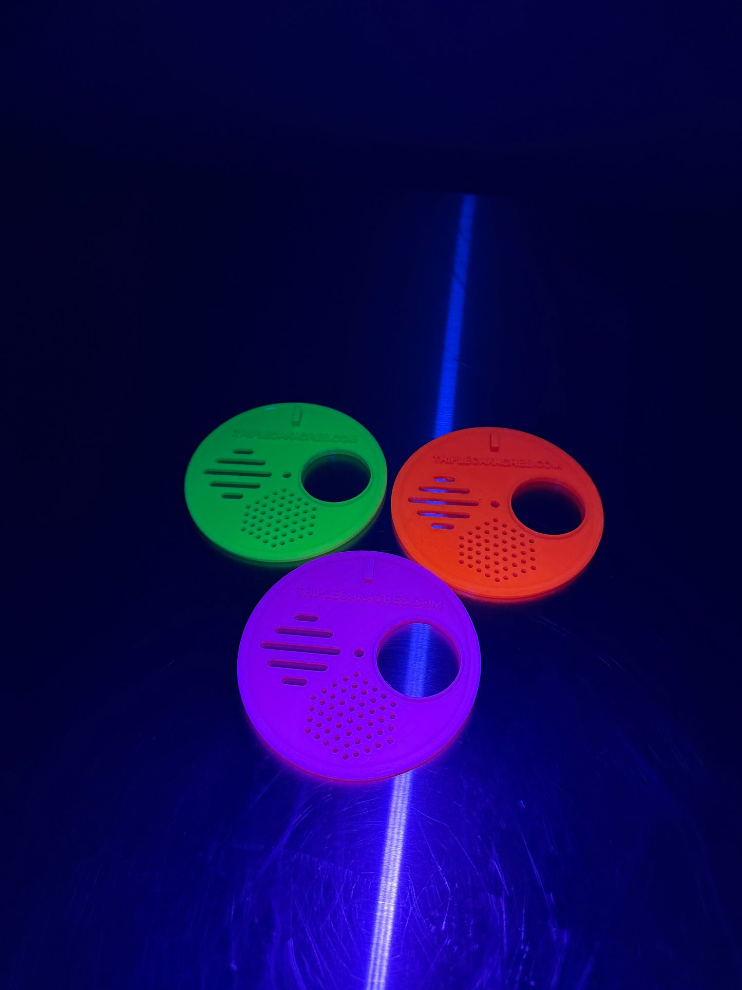 UV Reactive Hive Swarm Trap Entrance Dials