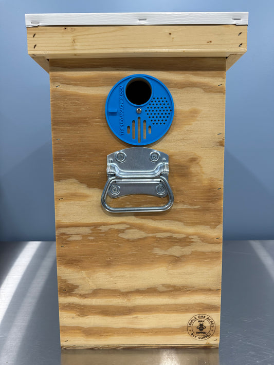 Wax Dipped Swarm Trap with UV Blue Dials