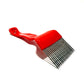 red plastic uncapping fork