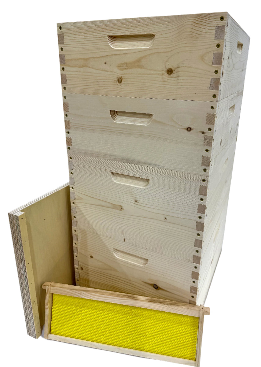 double deep double medium langstroth hive