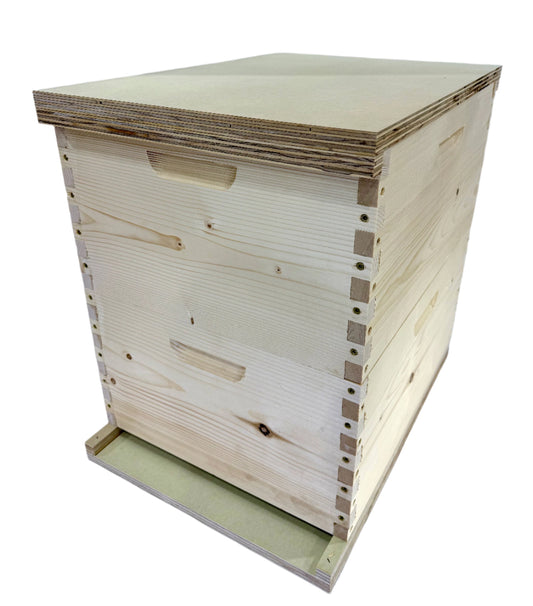 double deep 10 frame langstroth hive