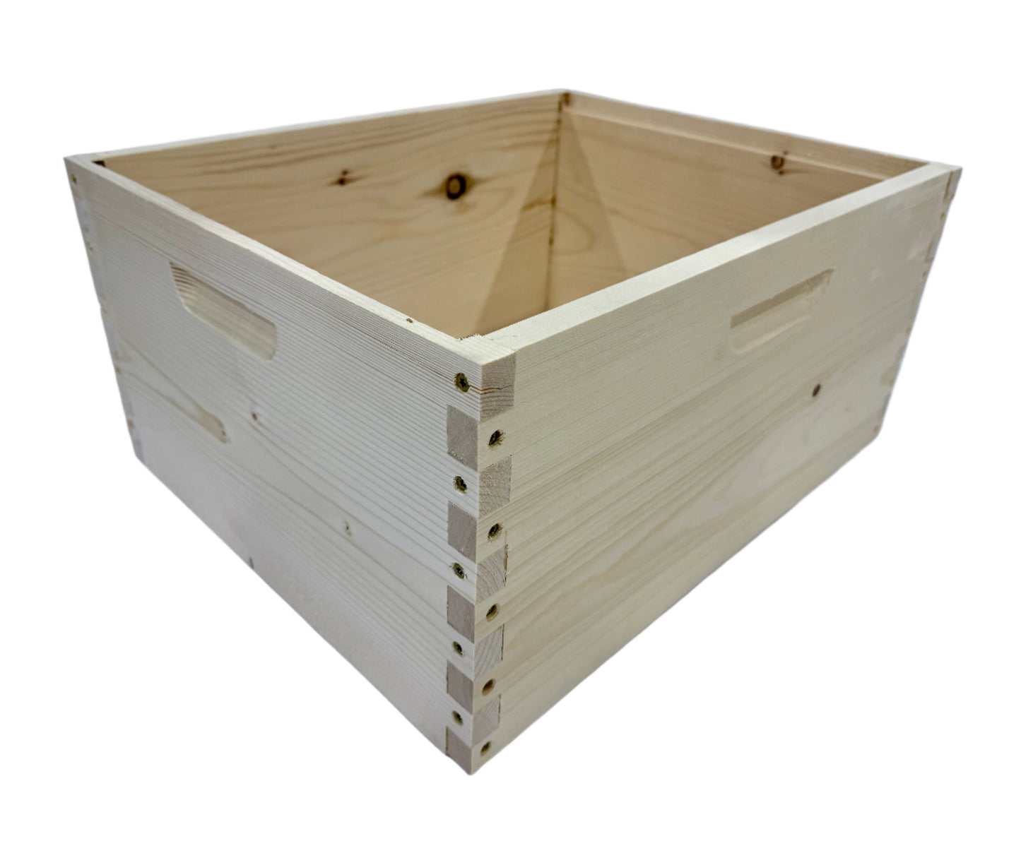 Assembled deep langstroth brood box