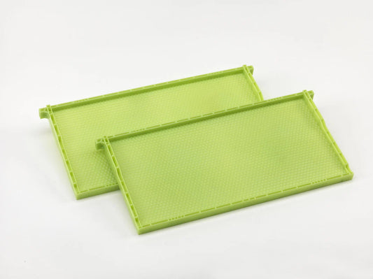 Wax coated green Pierco drone frames